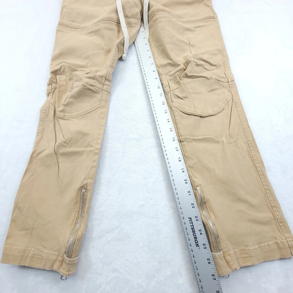 American Stitch Men’s Size XL Tan Beige Elastic Outerwear Joggers